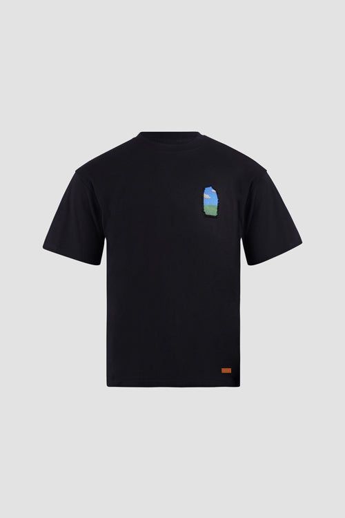 Hideout Window T-Shirt - Distressed Graphic
