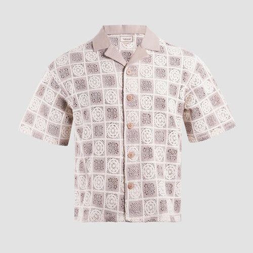 Hideout Flower Shirt - Crochet