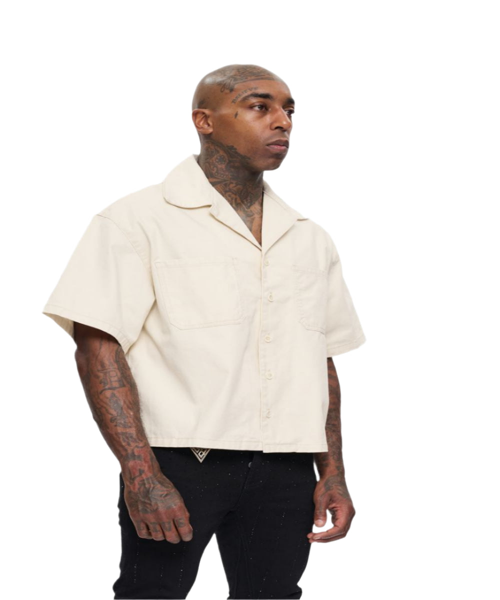 "SHINE" BUTTON DOWN