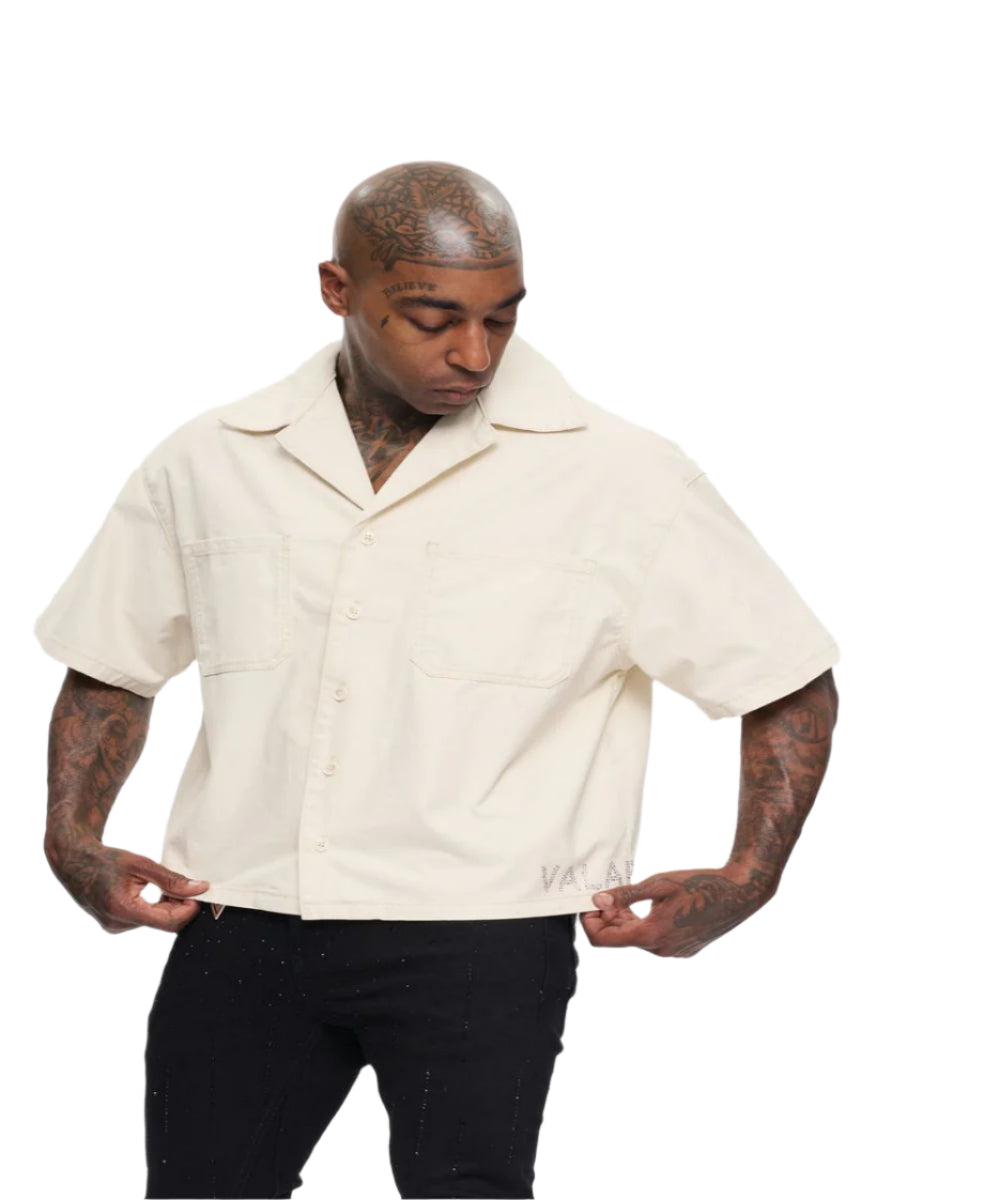 "SHINE" BUTTON DOWN