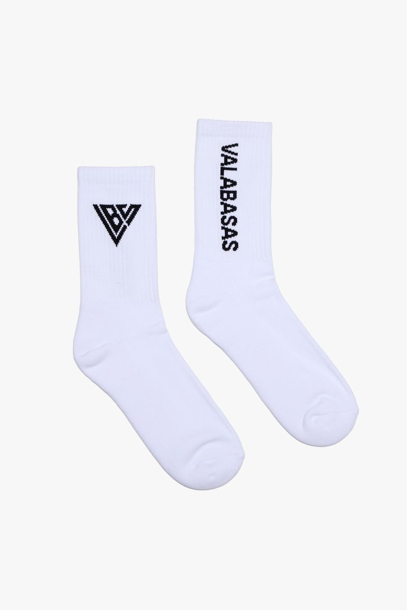 Valabasas "Footprint" Socks - Embroidered