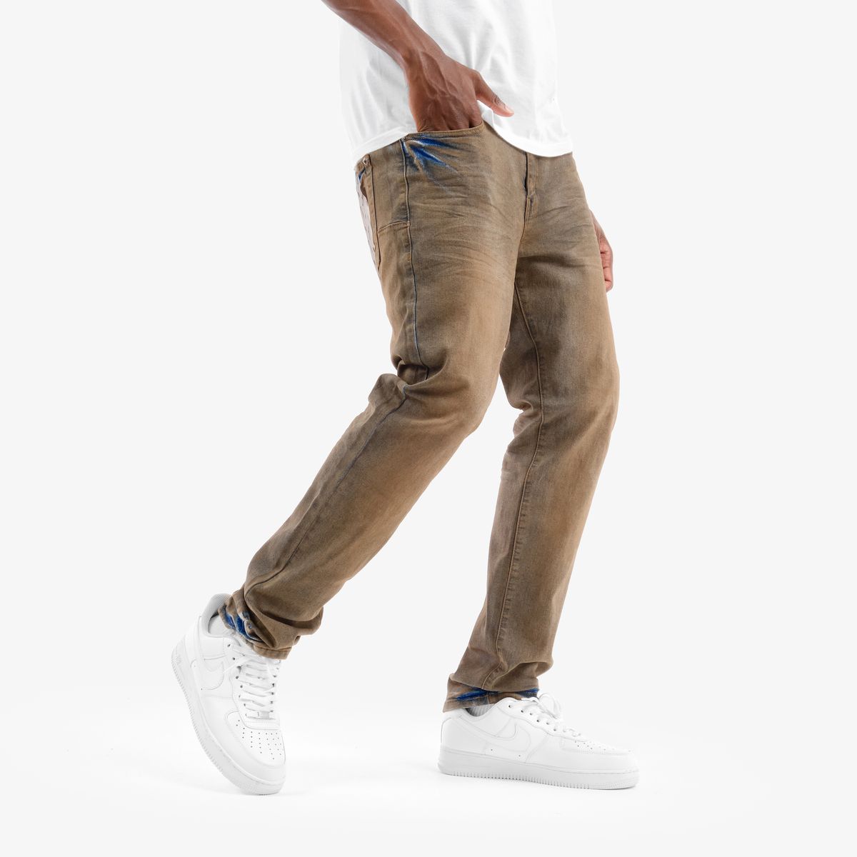 Copper Rivet Vintage Jeans - Slim Fit