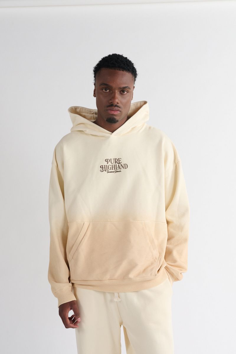 Pure Highland Cream Hoodie - Beige