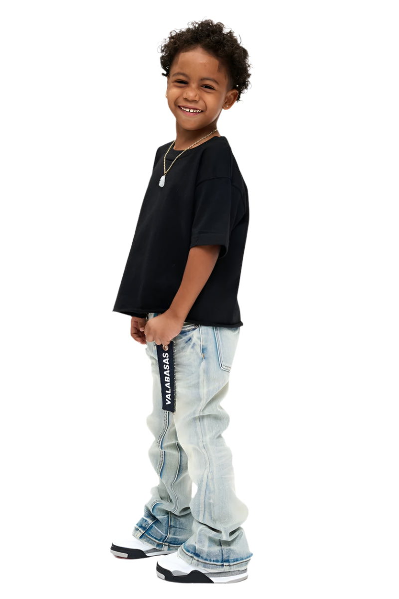 Jr.Stacked Kids Jeans