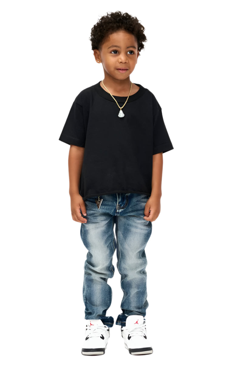Valabasas "Vplay-Vj1-1004" Kids Jeans with Chain Accessory