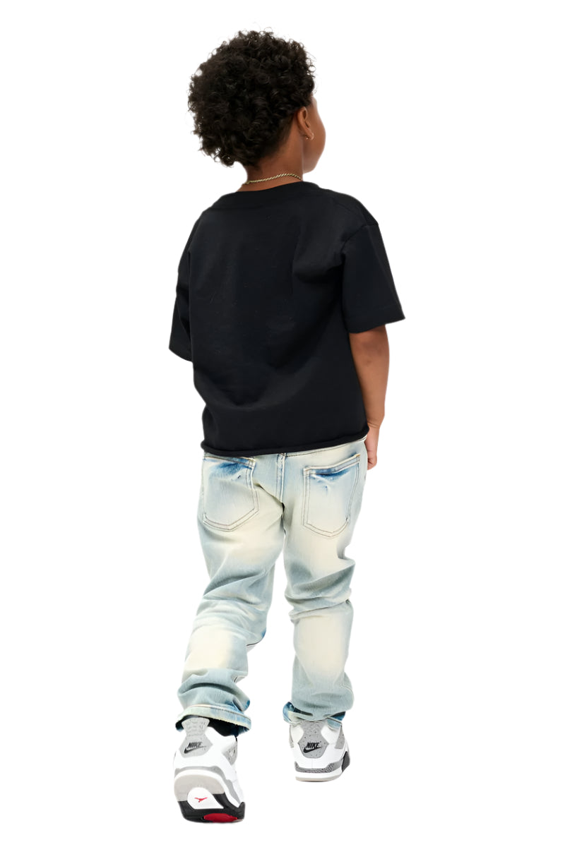Valabasas "Vplay-Vj1-1004" Kids Jeans with Chain Accessory
