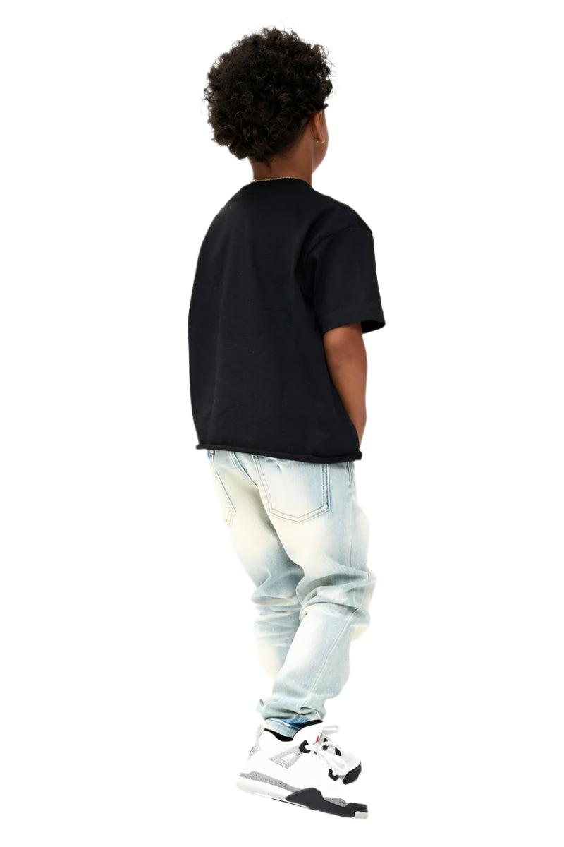 Valabasas "Vplay-Vj1-1004" Kids Jeans with Chain Accessory