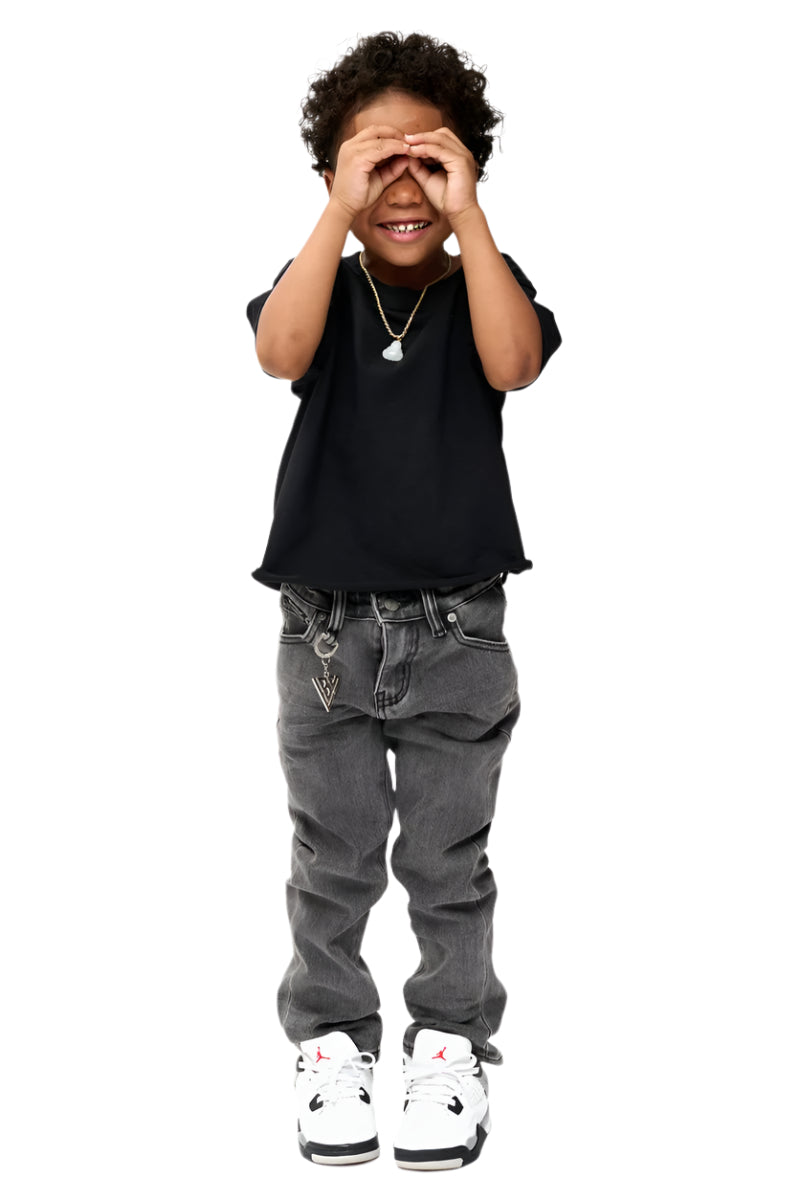 Valabasas "Vplay-Vj1-1004" Kids Jeans with Chain Accessory
