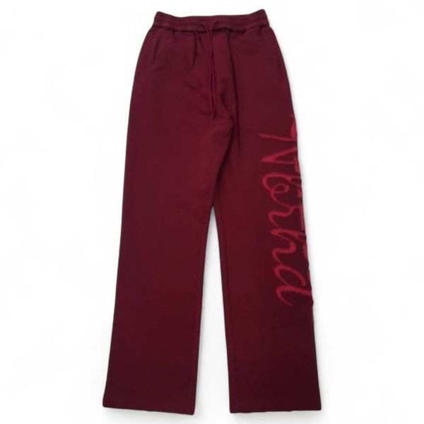 6th Nbrhd Script Sweatpants - Oversized Fit