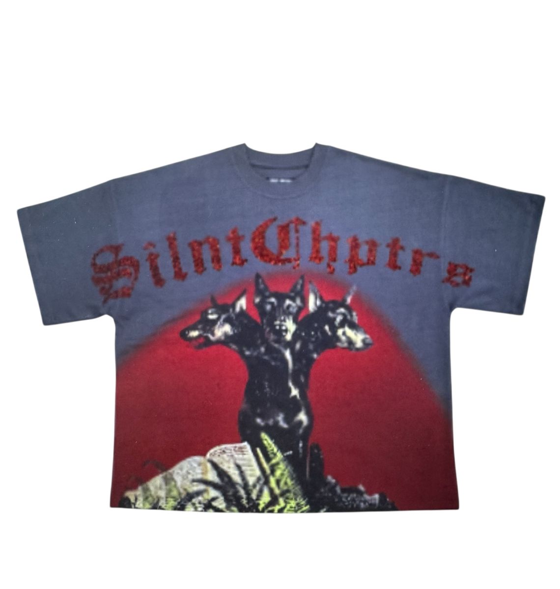 Silnt Chptrs "Hell Hound" T-Shirt - Dark Blue