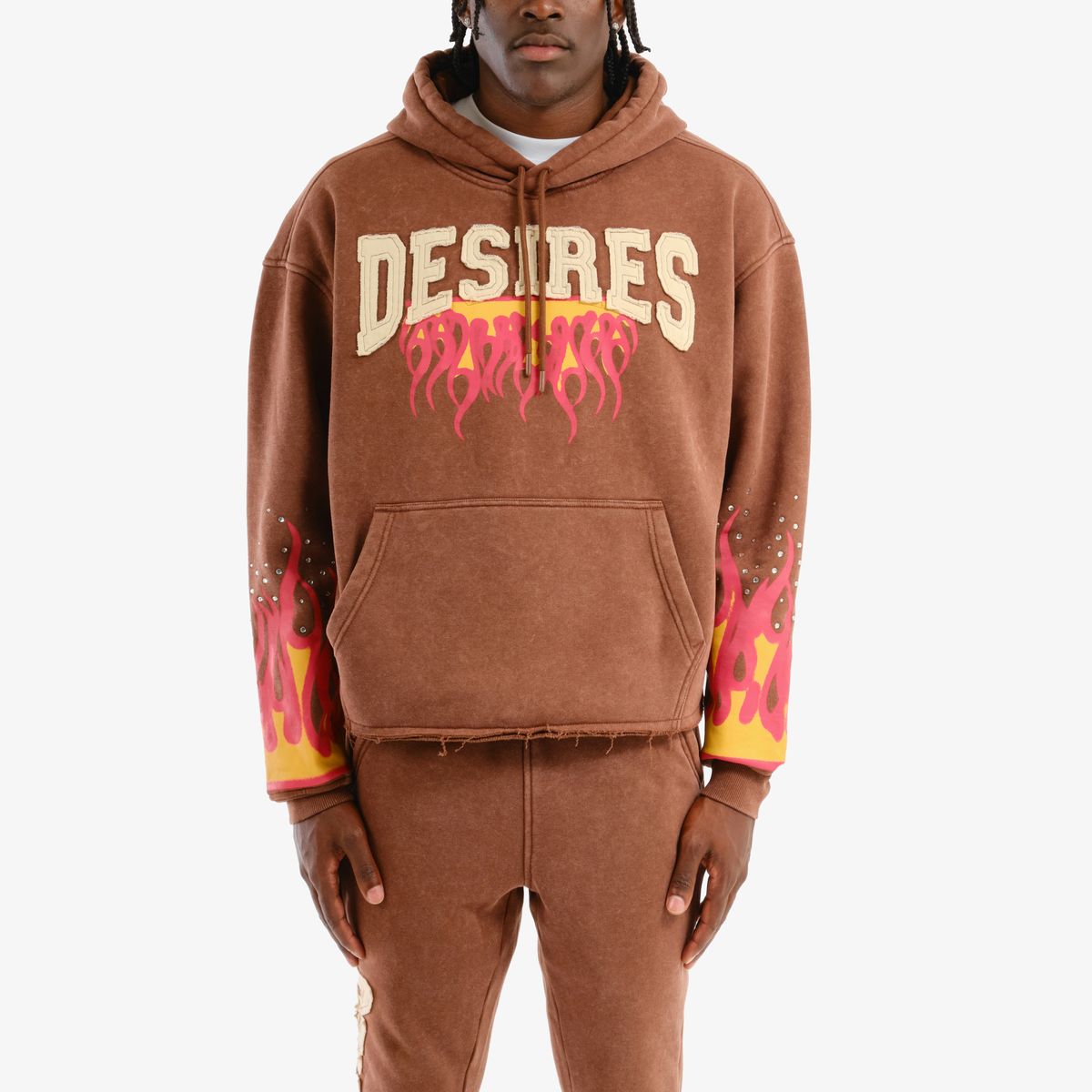 Copper Rivet Desires Hoodie