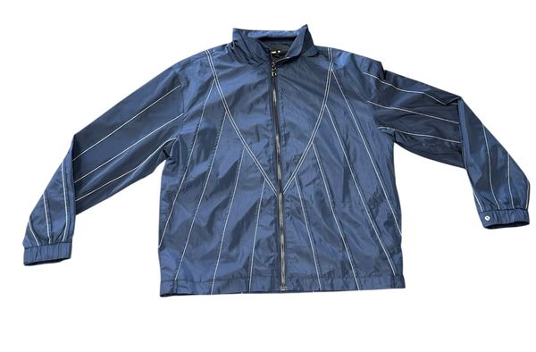 Silnt Chptrs Stripe Jacket - Lightweight Navy
