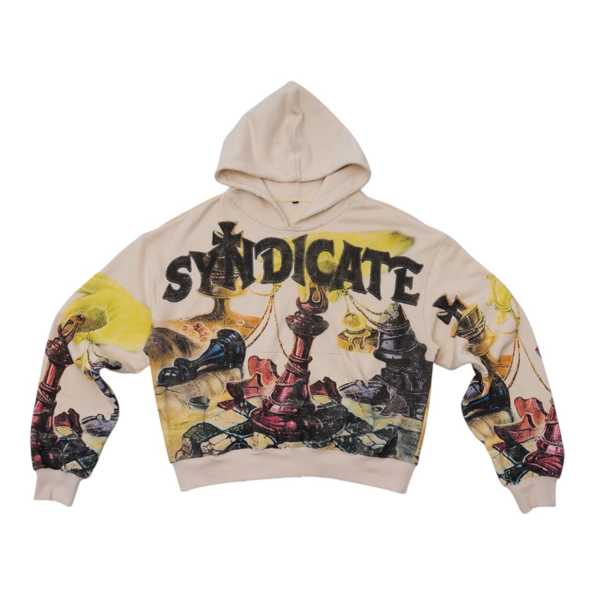 Syndicate King Men's Hoodie - Beige