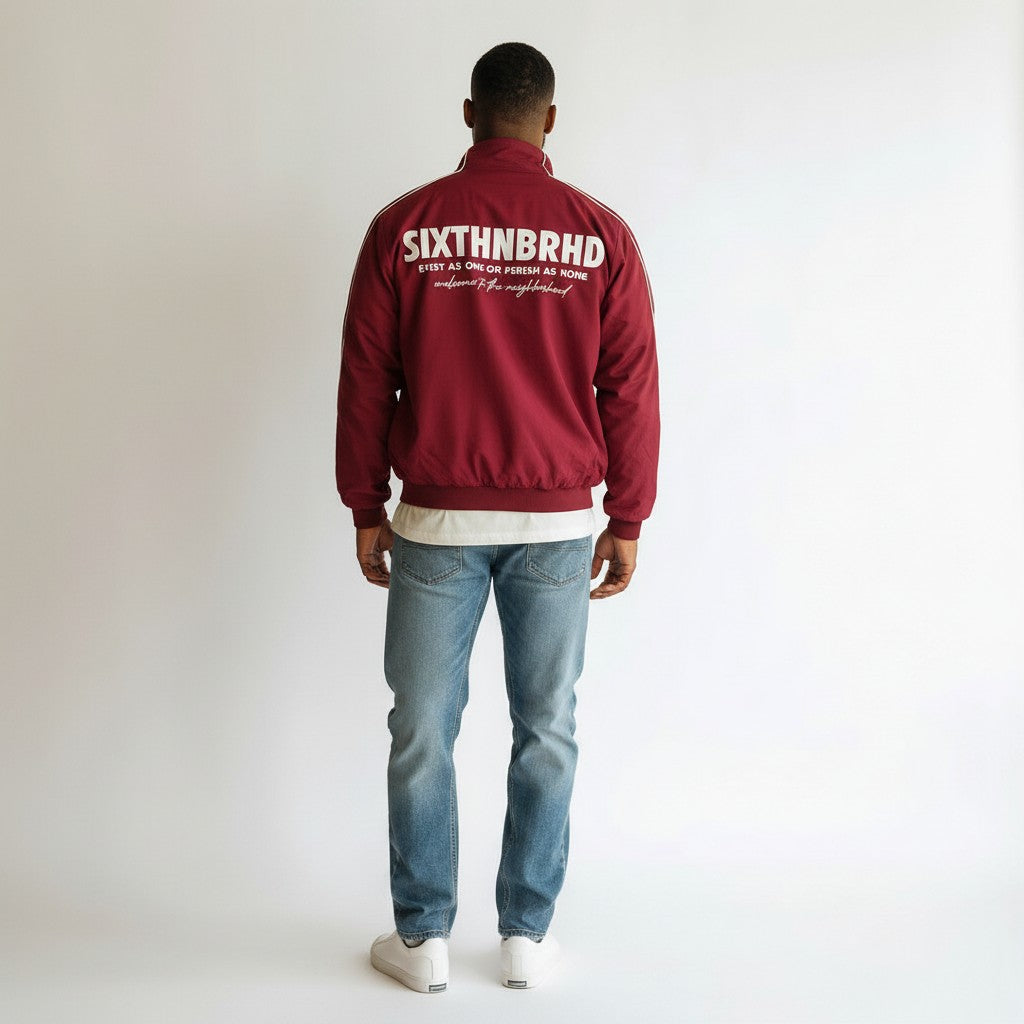 6th Nbrhd Status Jacket - Back Graphic