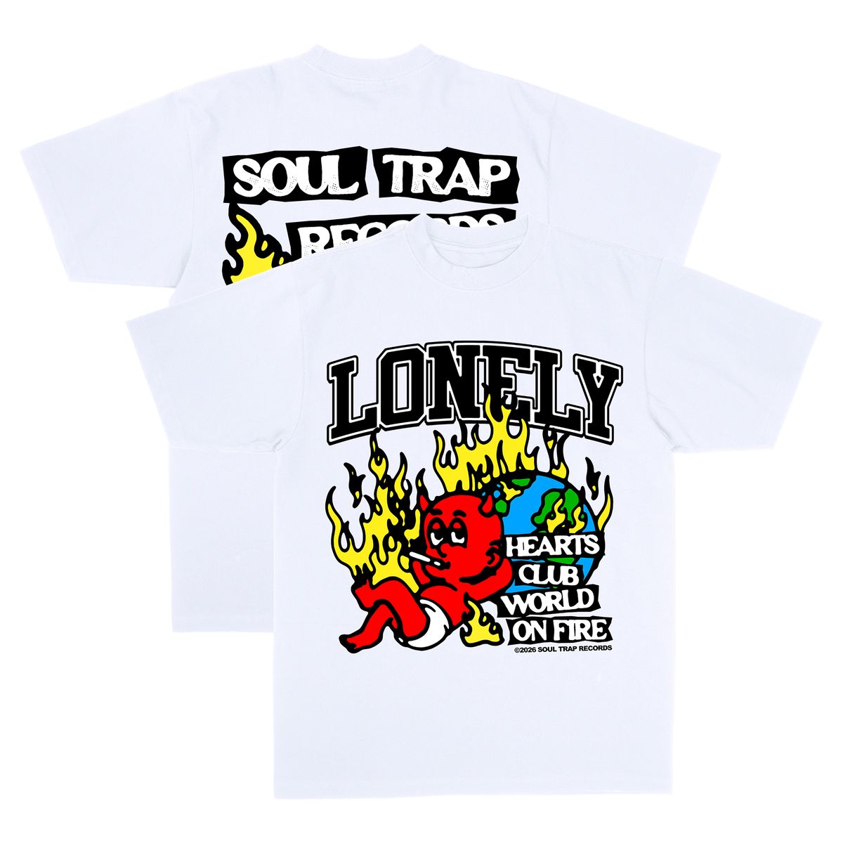 Lonely Hearts Fire Tee - Graphic