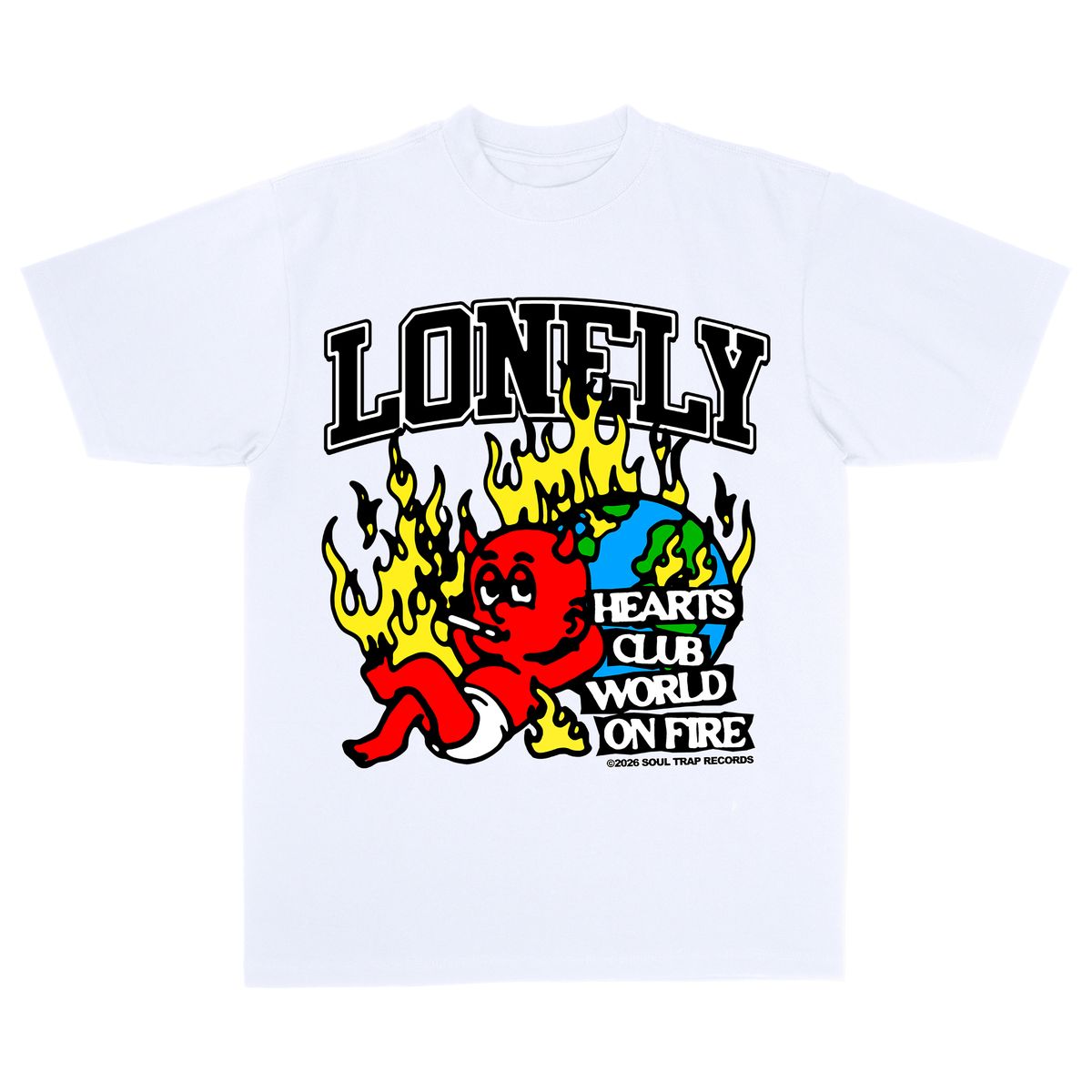 Lonely Hearts Fire Tee - Graphic