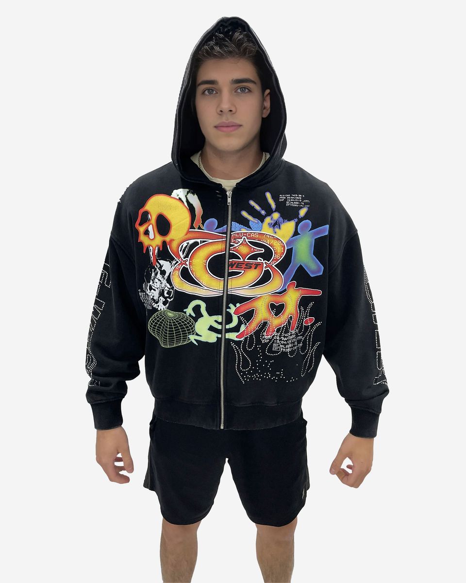G-West Complicated Graphic Hoodie