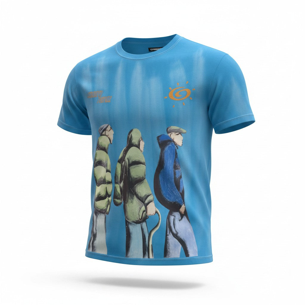 6th Nbrhd Chevy T-Shirt Blue