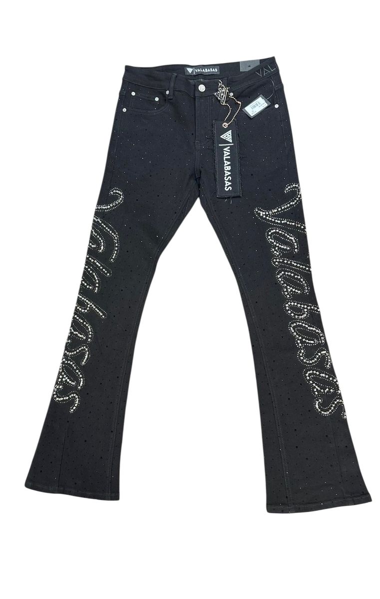 VALABASAS - LATTICE- 33 inseam-stacked