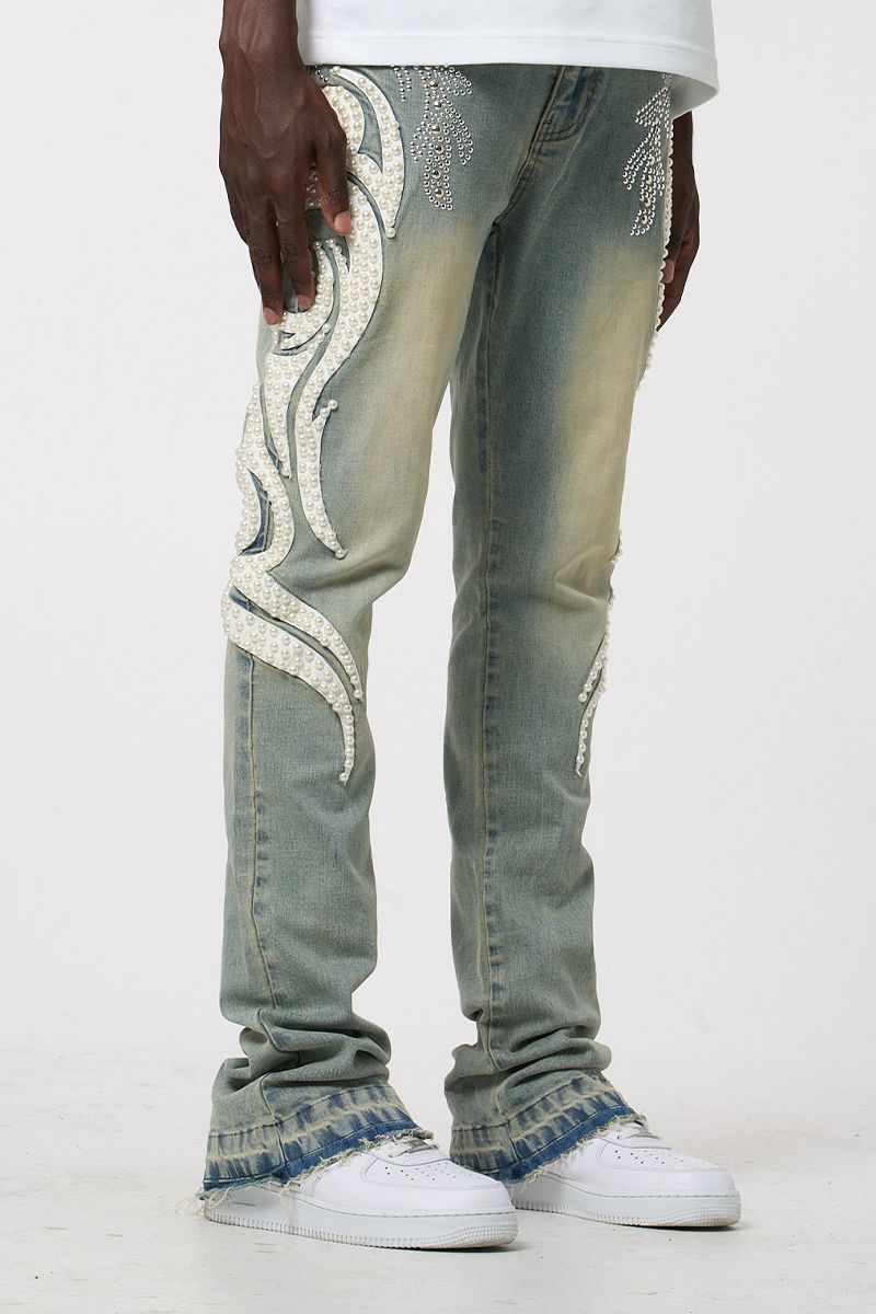 Waimea "M8505D" Jeans - Embellished