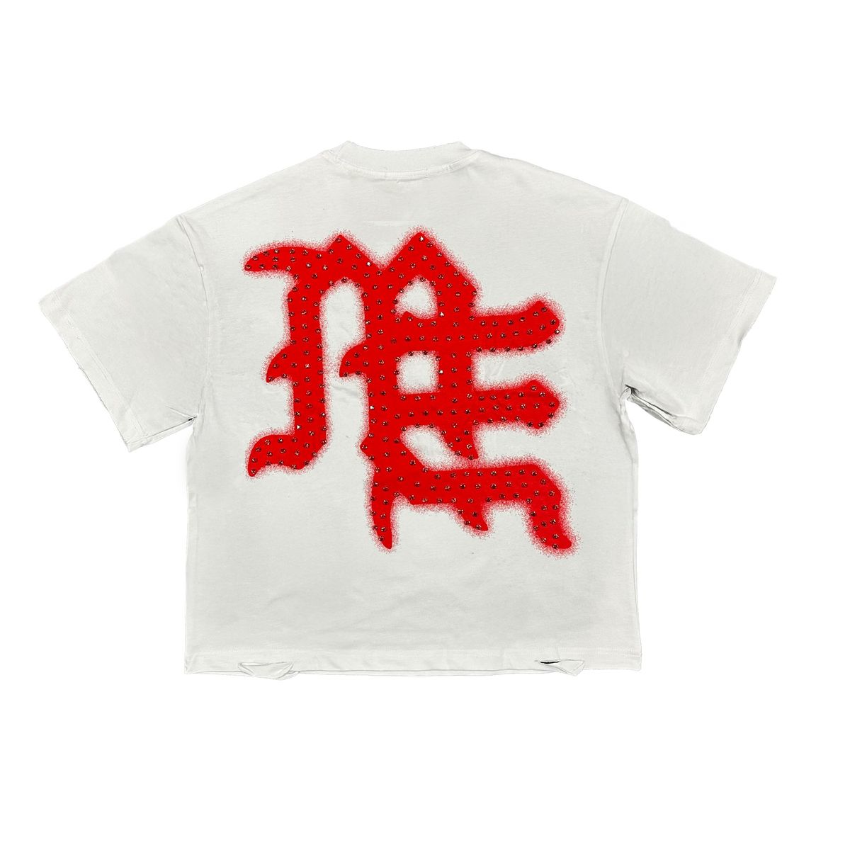 MIXED EMOTION “End” Rhinestone Tee