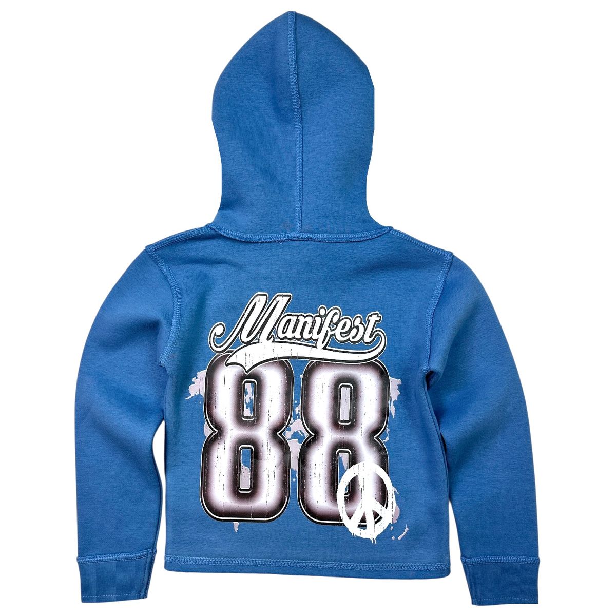 Exit Manifest Fleece Kids Hoodie - Blue