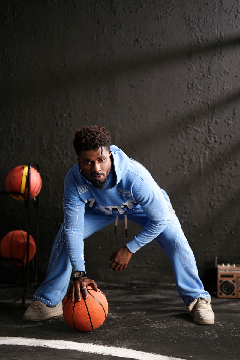 Elite Premium Men's Blue Hoodie