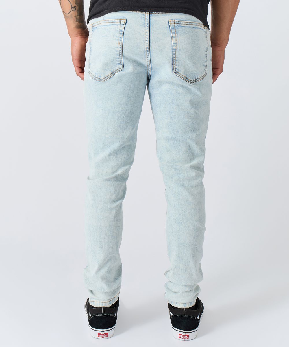 Reason Brand Stacked Jeans - Tapered Leg