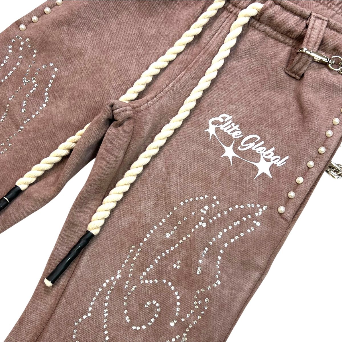 Elite Premium Kids Jogger Pants - Brown