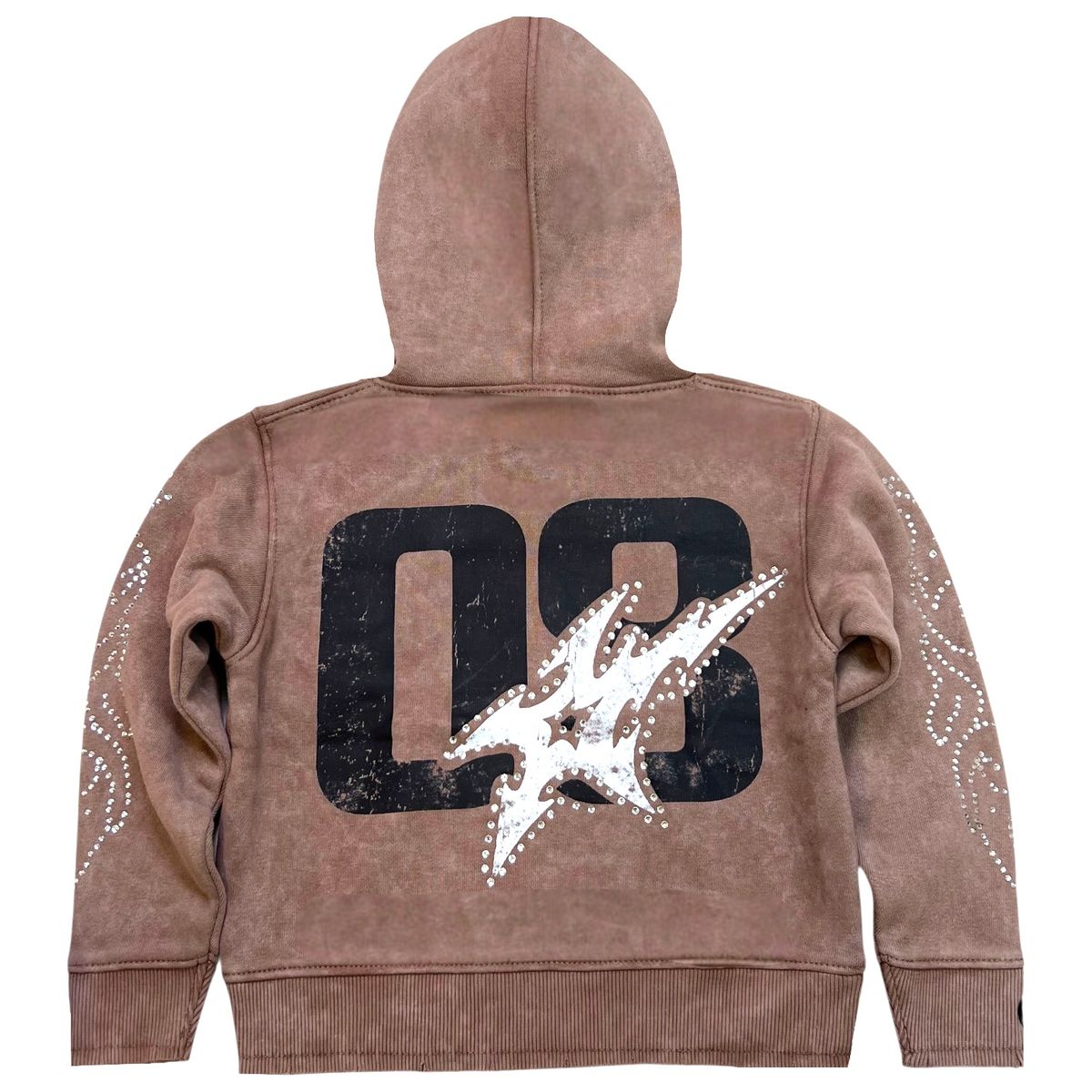 Elite Premium Youths Hoodie - Brown