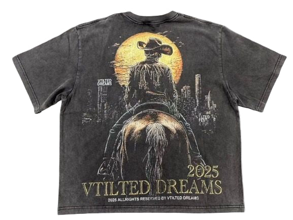 Vtilited "Cowboy" T-Shirt - Worn Wash