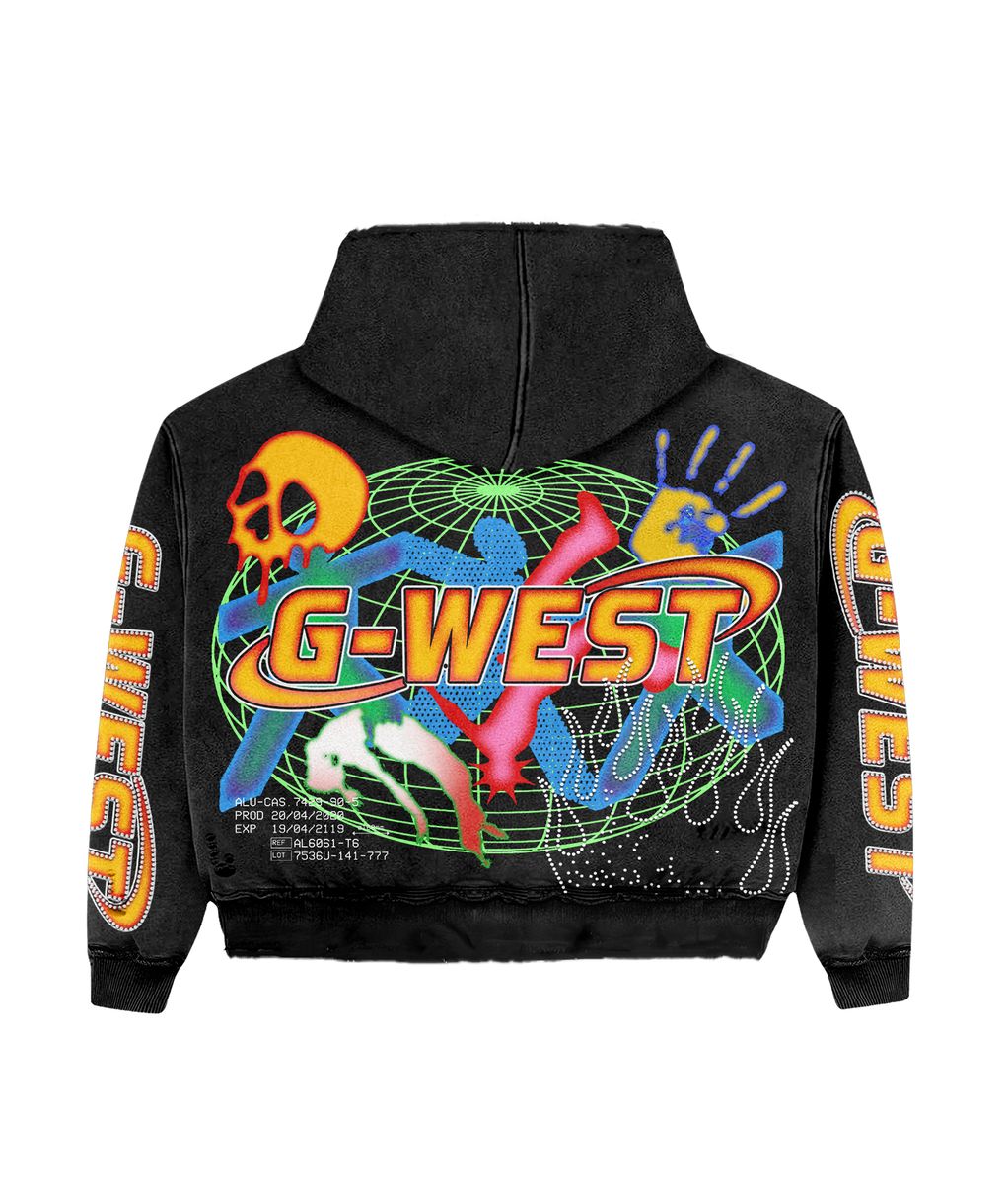 G-West Complicated Graphic Hoodie