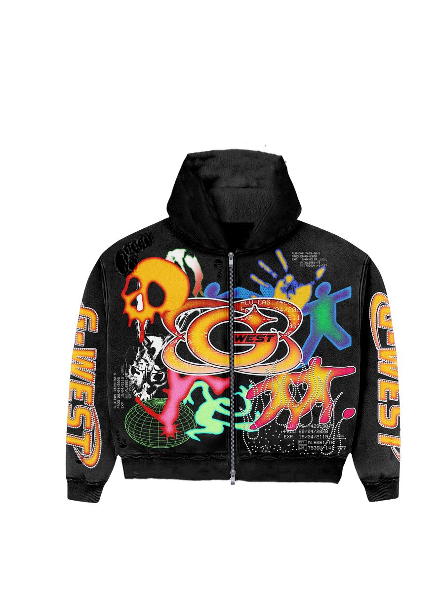 G-West Complicated Graphic Hoodie
