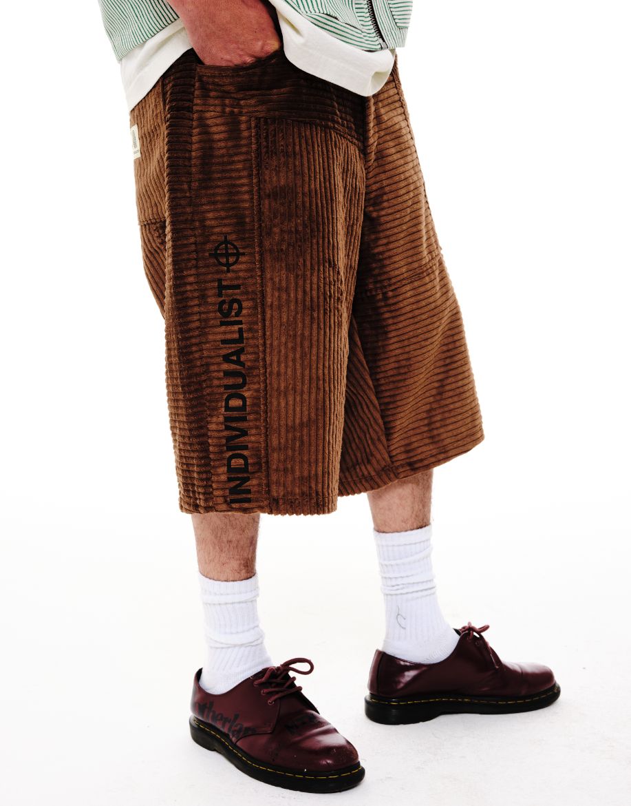 Indvlst Logo Shorts - Paneled