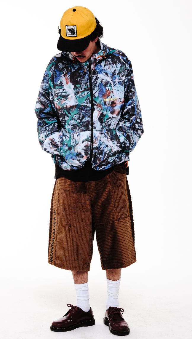 Indvlst Logo Shorts - Paneled