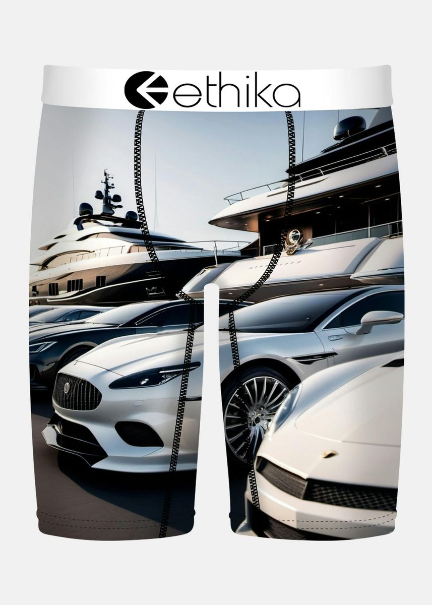 Ethika "Fleet Week" Underwear - Car and Yacht Print