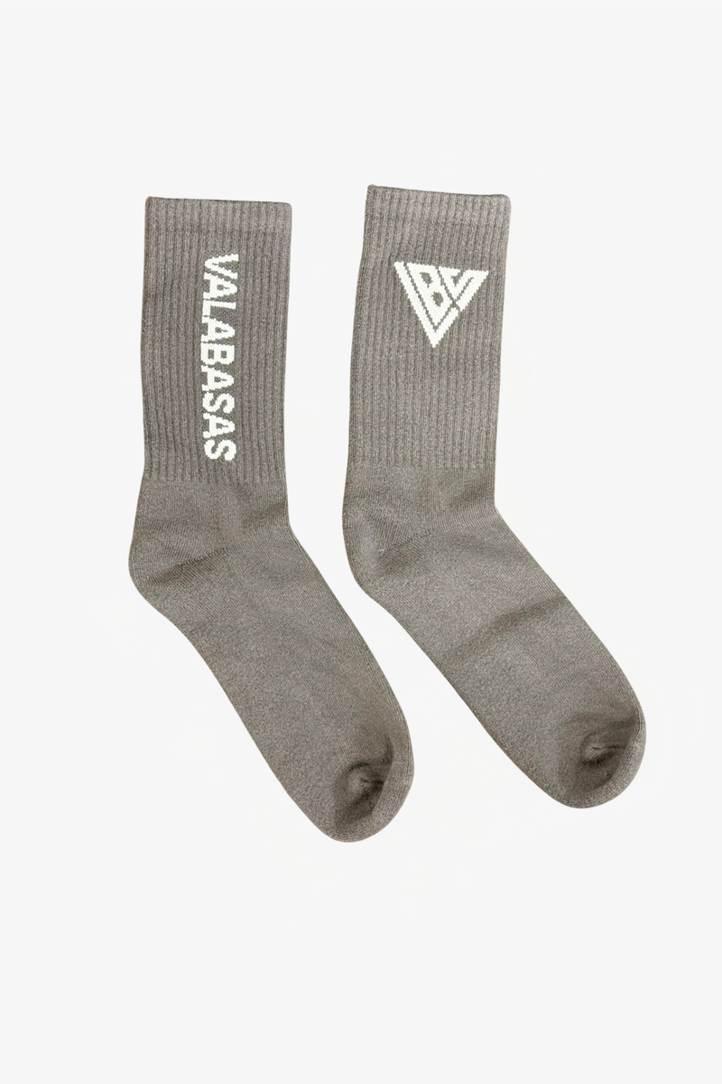 Valabasas "Footprint" Socks - Embroidered