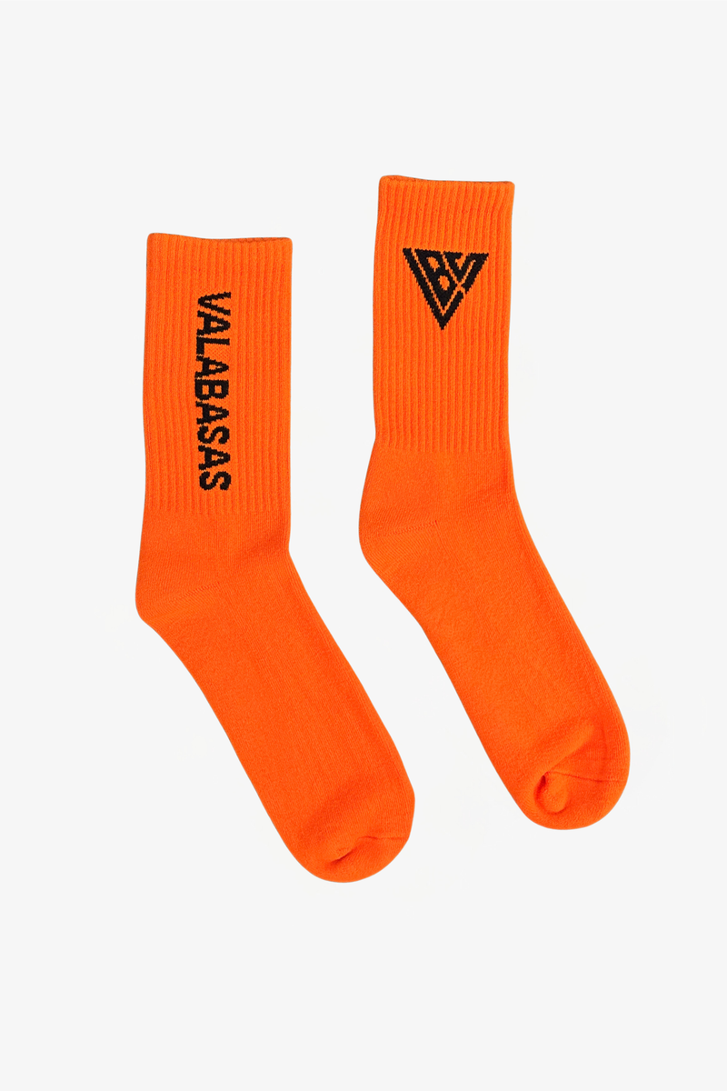 Valabasas "Footprint" Socks - Embroidered
