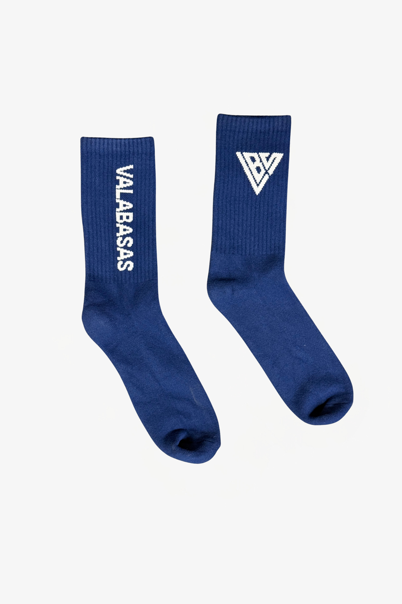Valabasas "Footprint" Socks - Embroidered