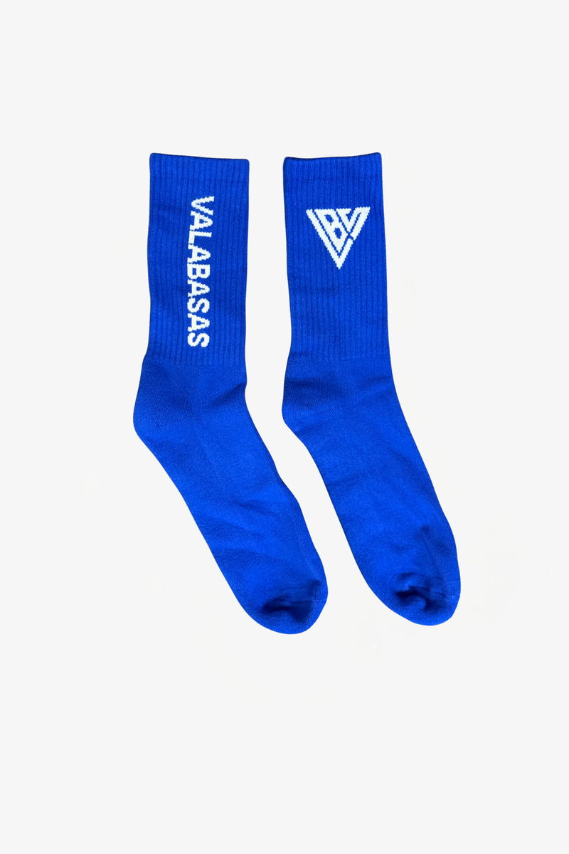 Valabasas "Footprint" Socks - Embroidered
