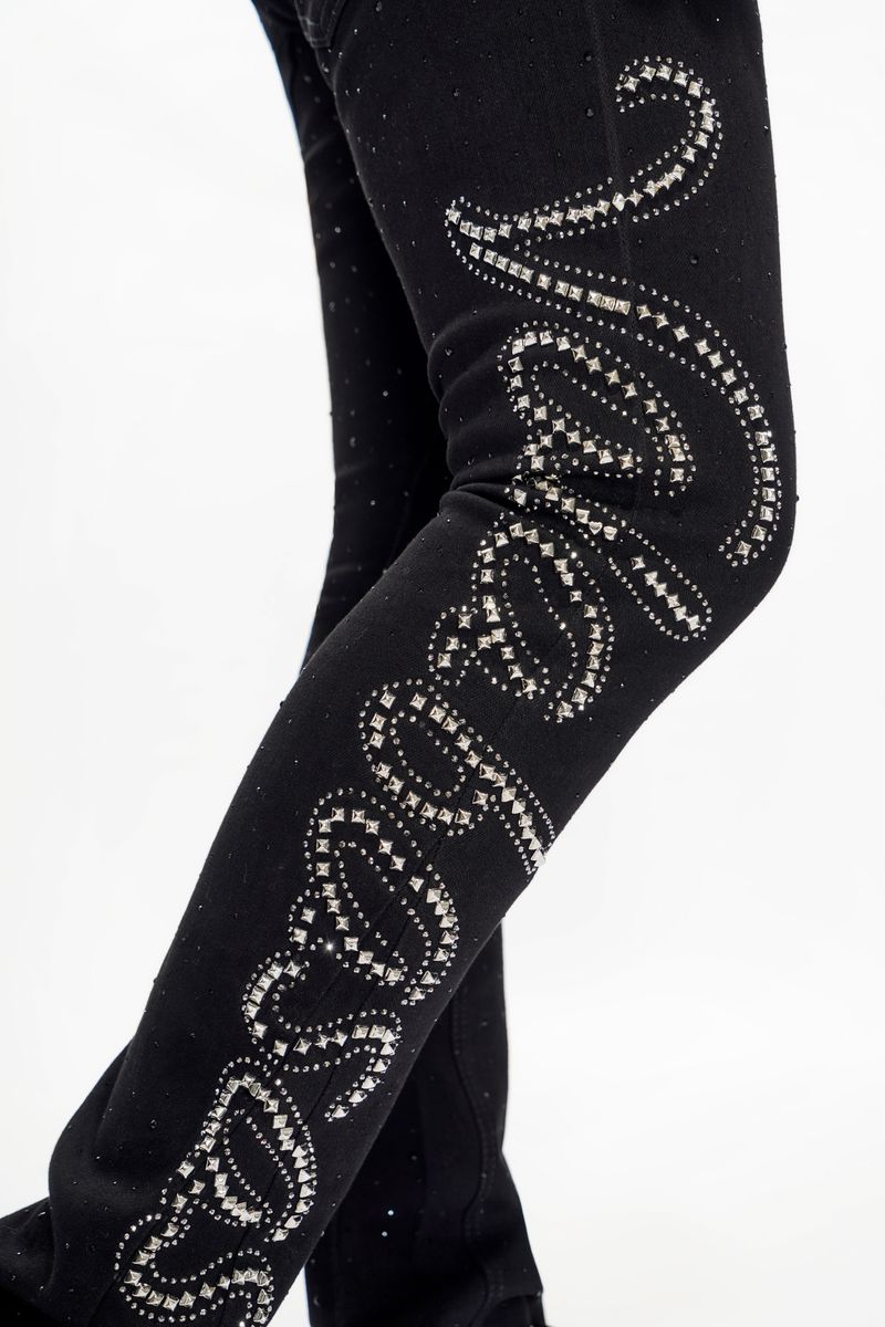 VALABASAS - LATTICE- 33 inseam-stacked