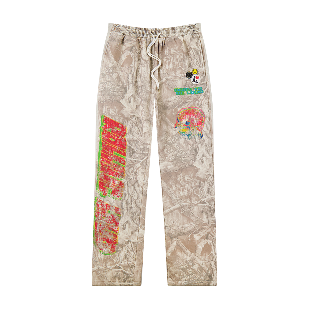 Rolling Loud Beige Sweatpants