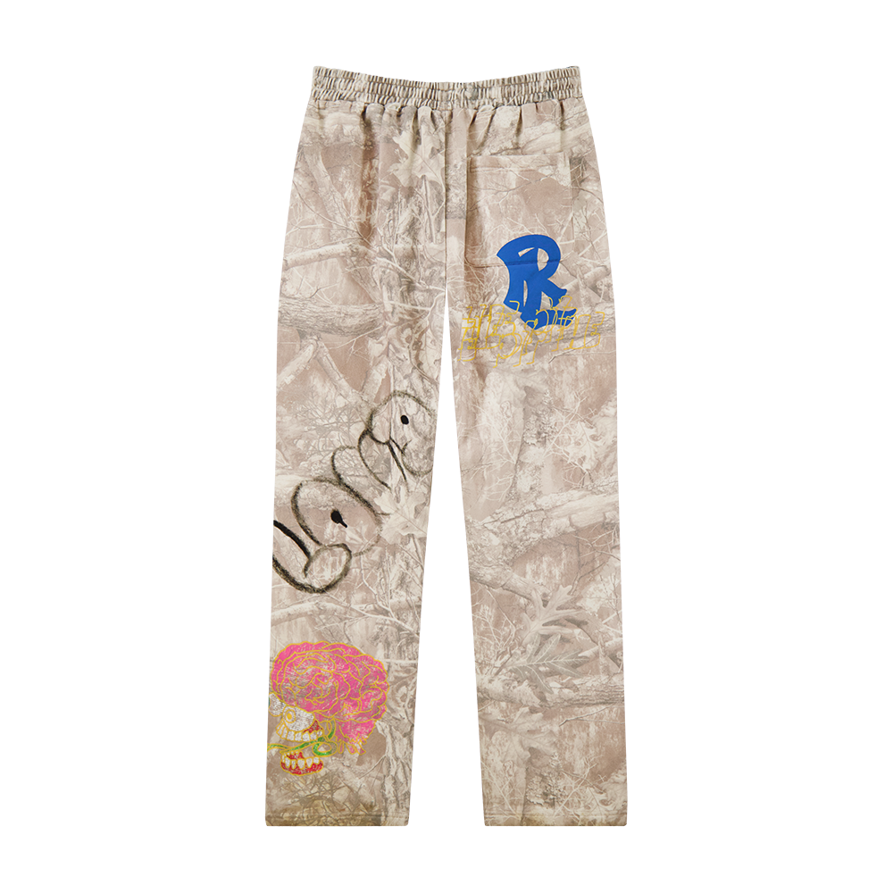 Rolling Loud Beige Sweatpants