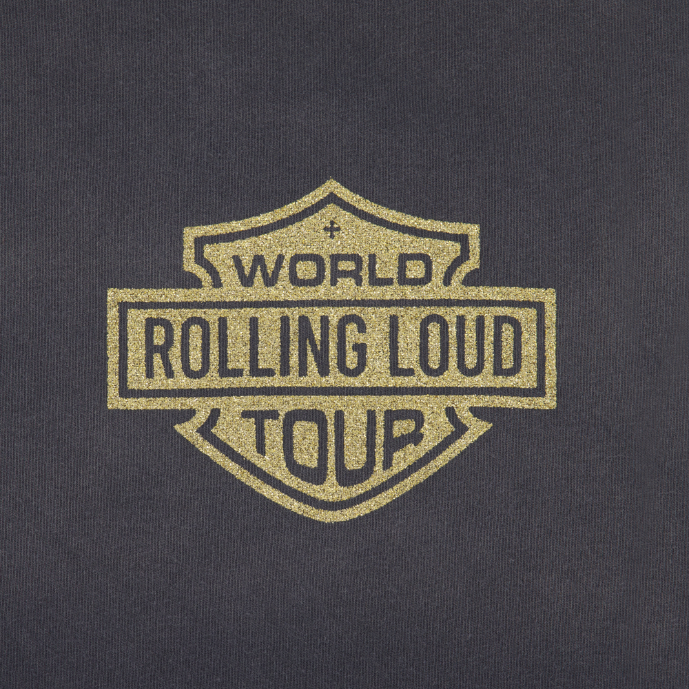 Rolling "Loud Crew" Black T-Shirt