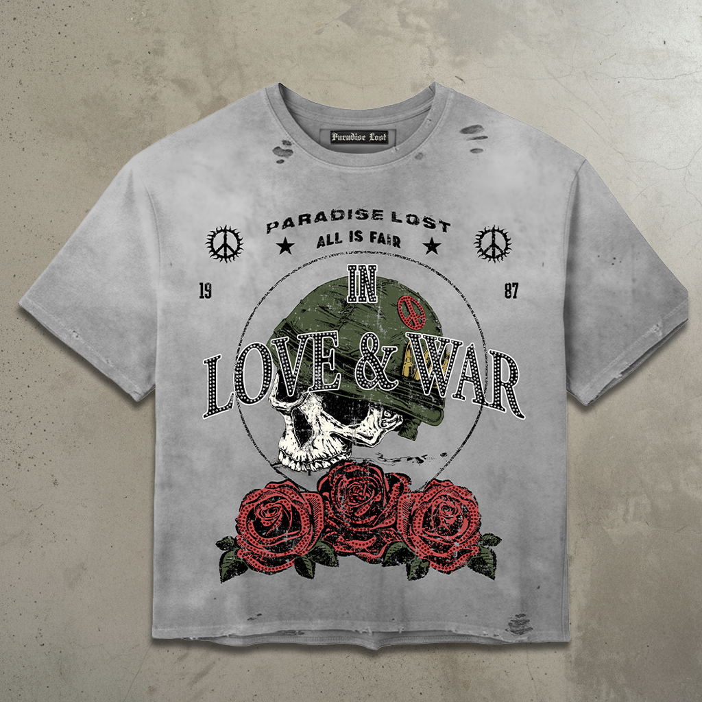 Paradise Lost Battlefield Tee - Distressed