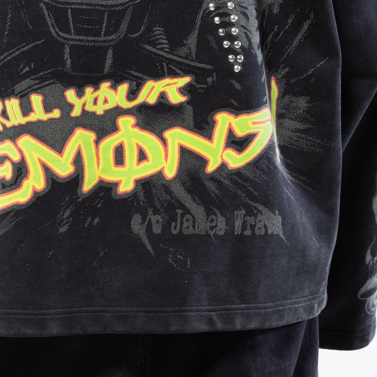 Wrathboy Kill Your Demons Men's Black Hoodie