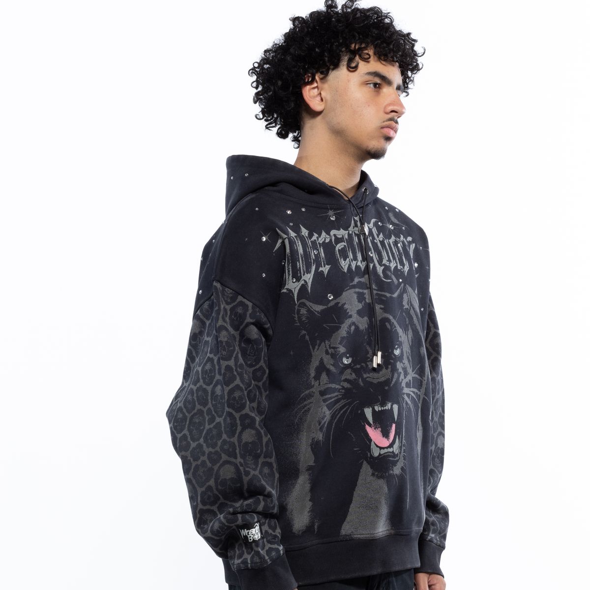 Wrathboy Black Panther Hoodie - Black