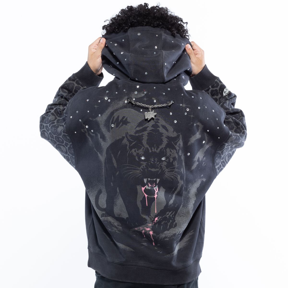 Wrathboy Black Panther Hoodie - Black