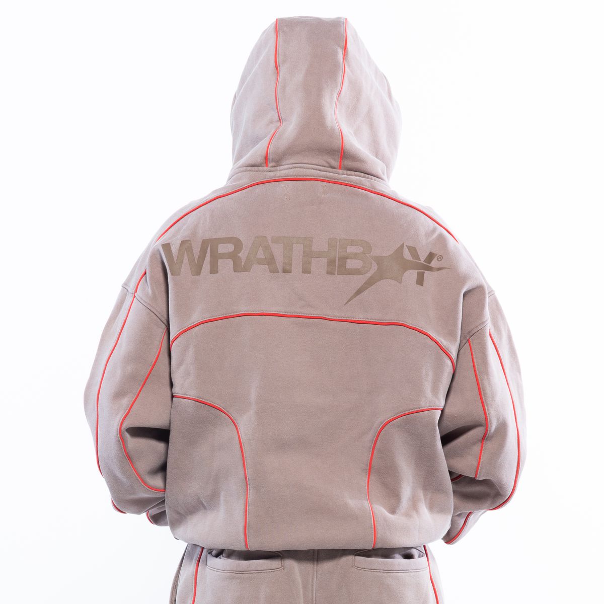 Wrathboy Pullover Hoodie - Beige