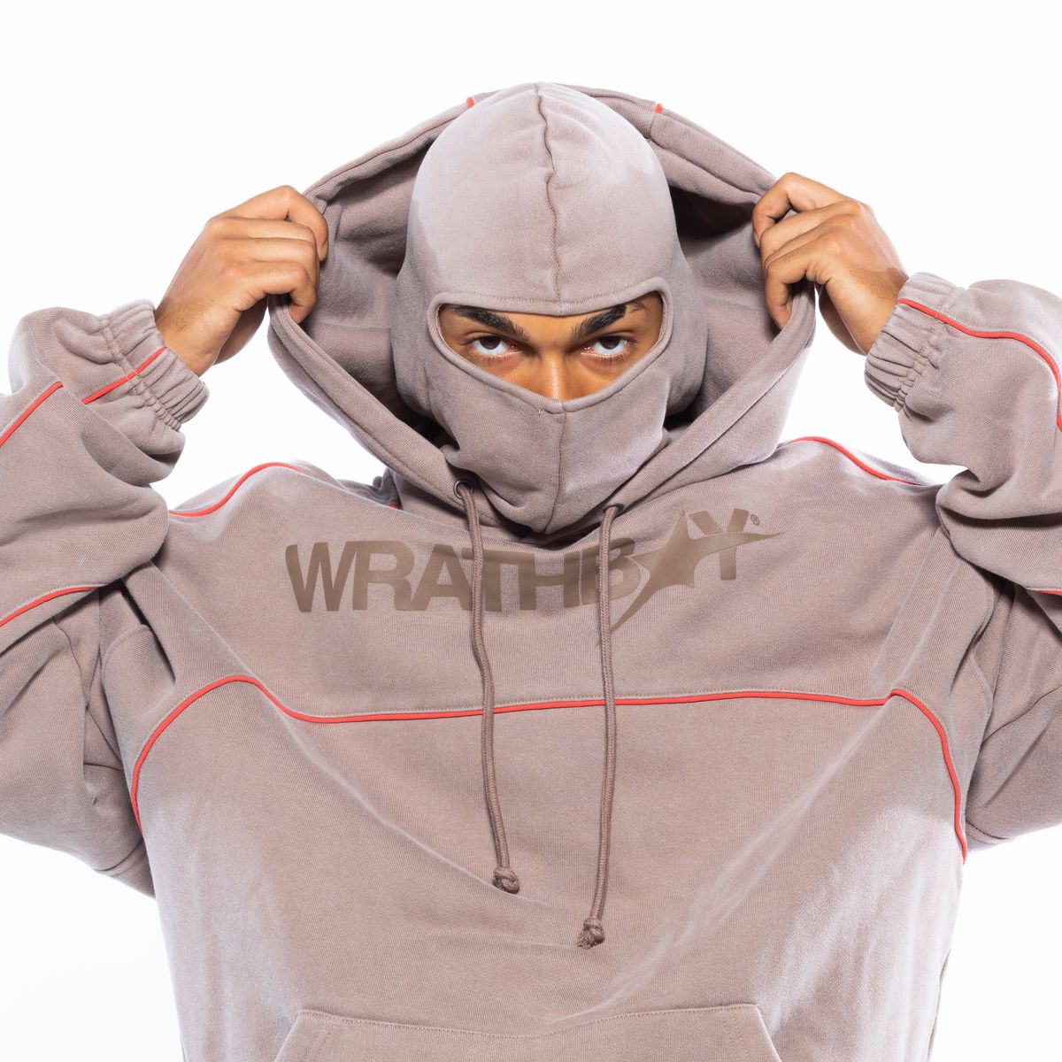 Wrathboy Pullover Hoodie - Beige